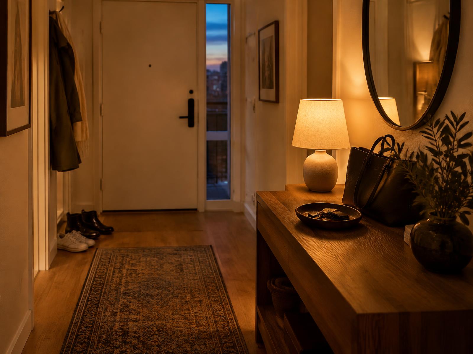 Evening light at home